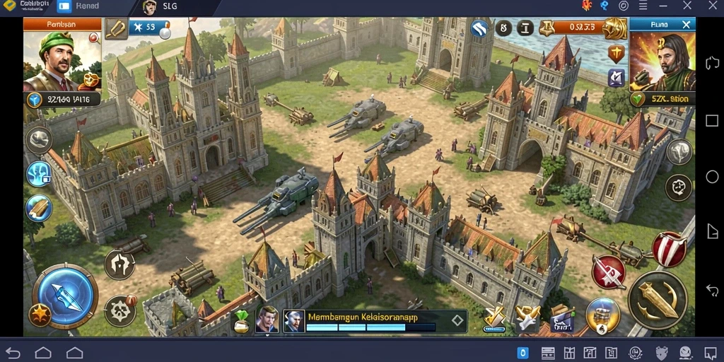 Tangkap momen seru dalam gameplay strategi SLG 5ZK.
