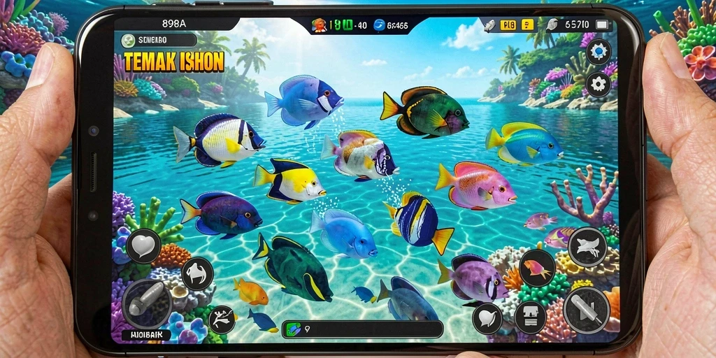 Tampilan gameplay menakjubkan dari Tembak Ikan 898A.