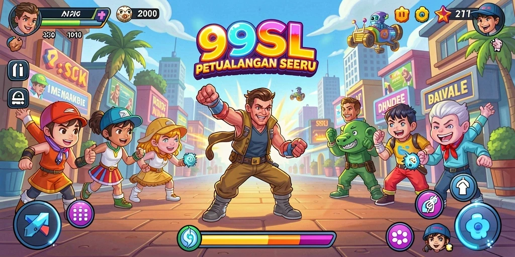 Screenshot menarik menunjukkan gameplay seru 99SL.