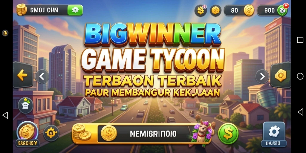 Tampilan gameplay BIGWINNER yang menarik dan interaktif.