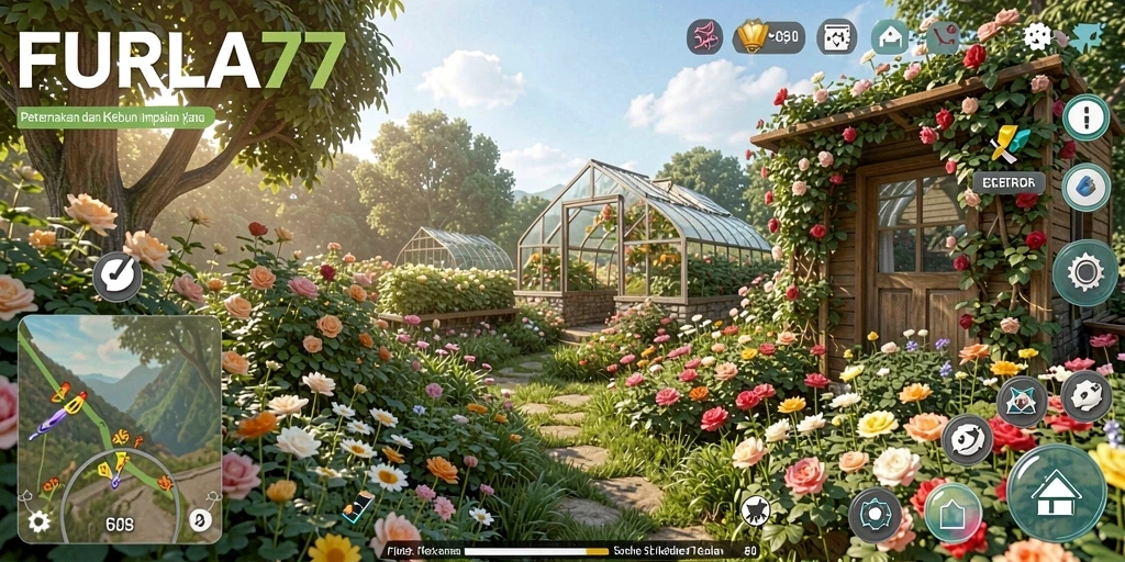 Gameplay menarik FURLA77 dalam dunia pertanian.