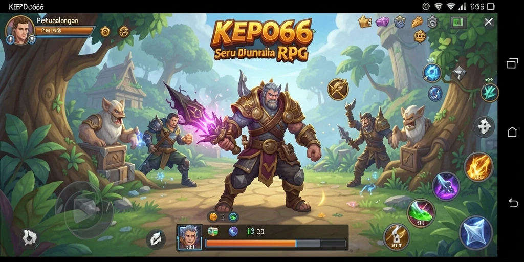 Tampilan menarik dari gameplay menarik di KEPO66.