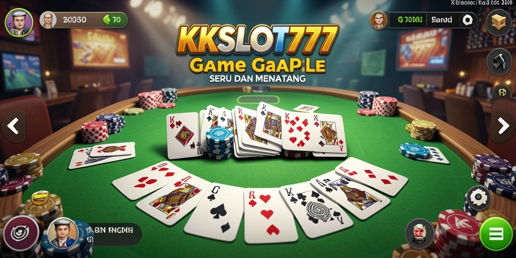 Screenshot dari gameplay KKSLOT777 yang menyajikan aksi GAPLE yang mendebarkan.