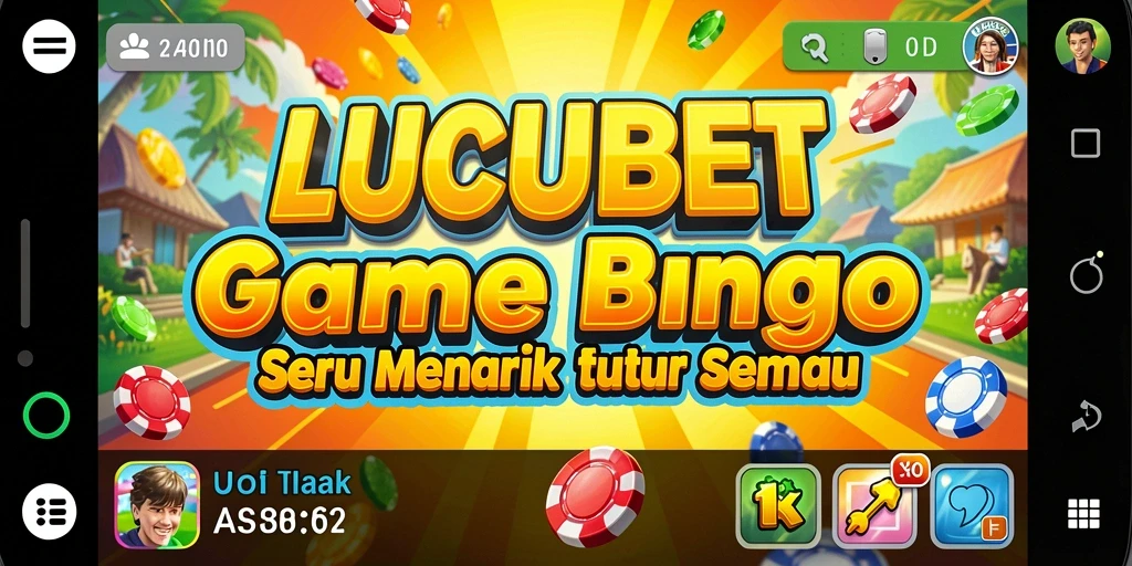 Gameplay seru LUCUBET dengan grafis yang menarik.