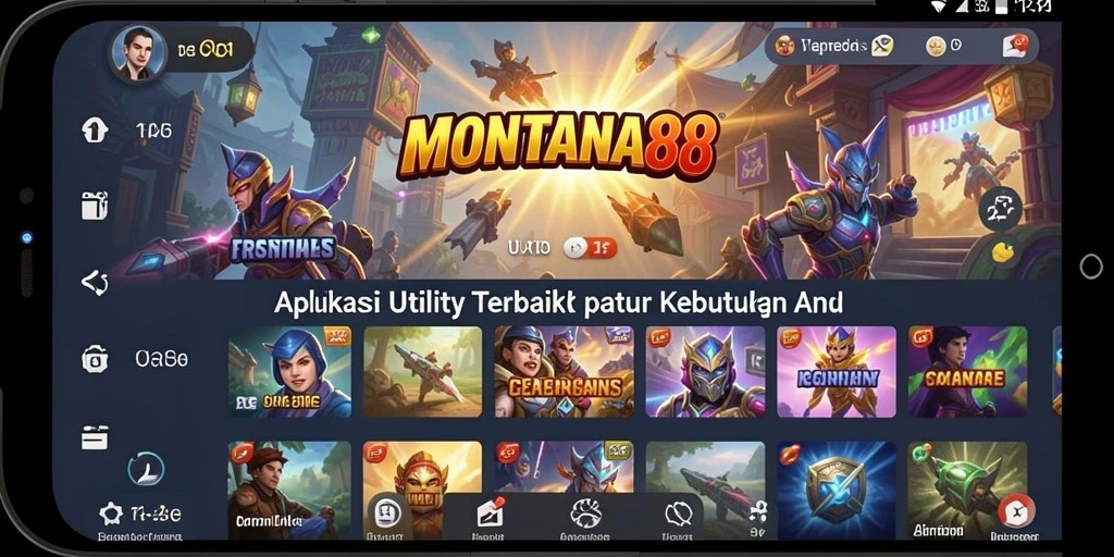 Tampilan antarmuka MONTANA88 yang user-friendly dan fungsional.