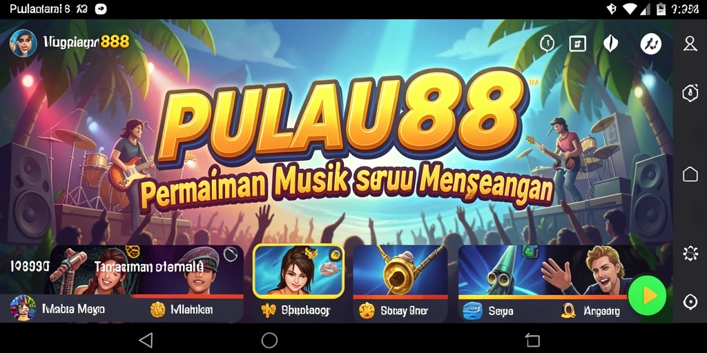 Tampilan gameplay PULAU88 yang seru dan interaktif.
