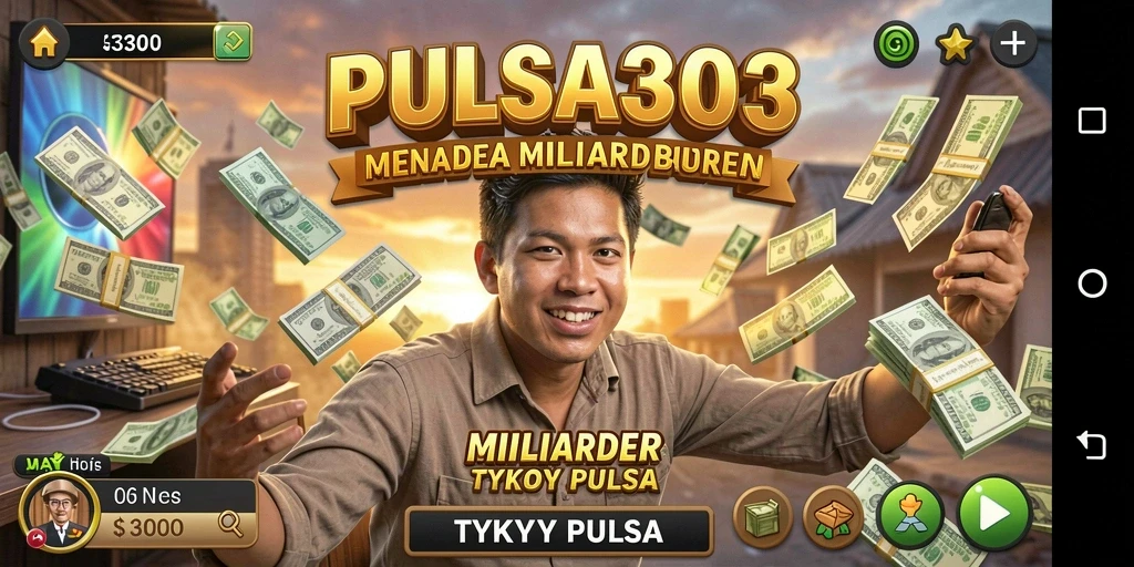 Tampilan gameplay PULSA303 yang seru dan interaktif.
