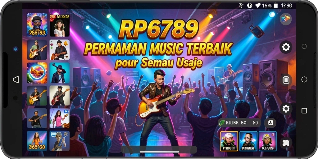 Tampilan gameplay RP6789 yang menampilkan mode latihan dan multiplayer.