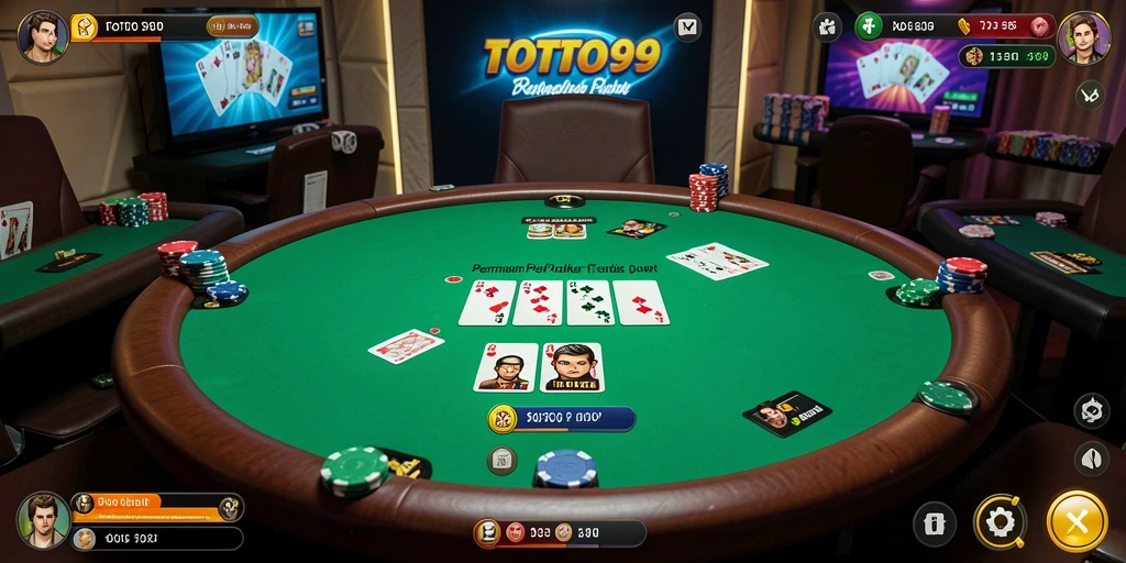 Gambaran menarik tentang gameplay Poker di TOTO99.
